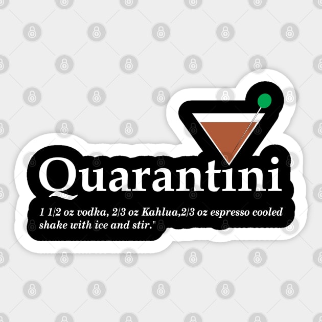 quarantini Sticker by Amberstore